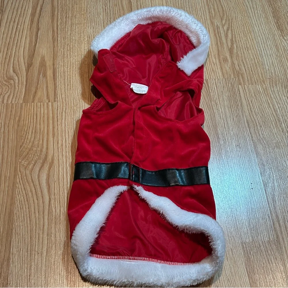 Christmas Santa dog‎ outfit large